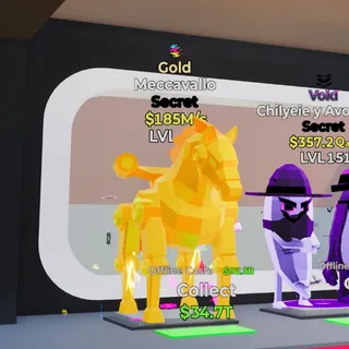 GOLD MECCAVALLO STEAL THE BRAINROT FORTNITE