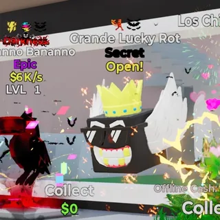 GRANDE LUCKY ROT FORTNITE STEAL THE BRAINROT