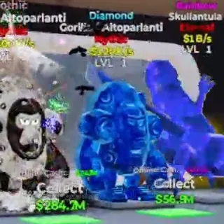 DIAMOND GORILLARI ALTOPARLANTI FORTNITE STEAL THE BRAINROT