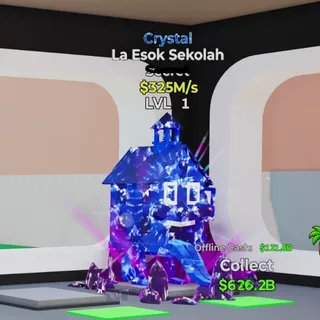 CRYSTAL LA ESOK SEKOLAH 325M/S STEAL THE BRAINROT FORTNITE