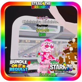 Lovely Chicleteira Bicicleteta Secret Fortnite Steal The Brainrot