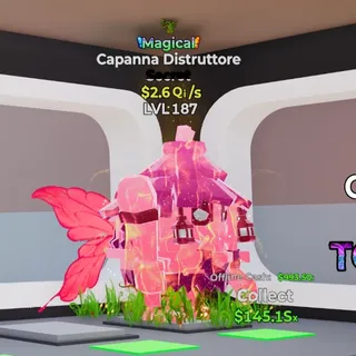 Magical Capanna Distruttore 2.6Qi/s 1 Trait Fortnite Steal the Brainrot