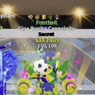 FOOTBALL GIGA BONITO CANNONINITO