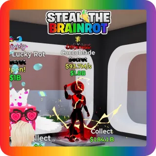 Fortnite Steal The Brainrot – DARKNESS Coccoblade Secret 93.7M/s