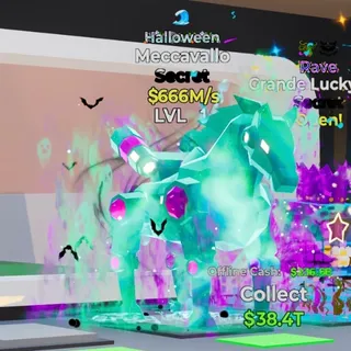 HALLOWEEN MECCAVALLO 666M/s FORTNITE STEAL THE BRAINROT