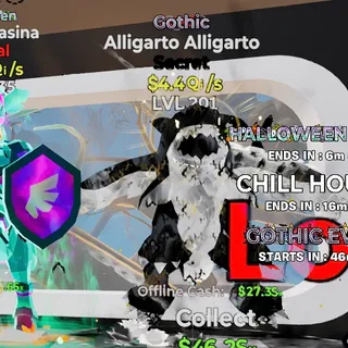 GOTHIC ALLIGARTO ALLIGARTO 4.4Qi/s FORTNITE STEAL THE BRAINROT