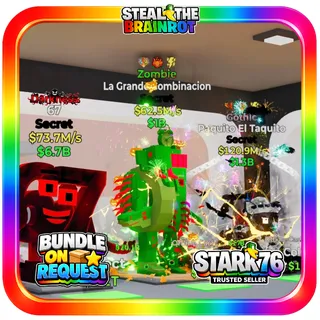 Zombie La Grande Combinacion 62.5M/s Fortnite Steal The Brainrot