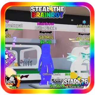 Rainbow Dilly Pickle 87M/s Steal The Brainrot