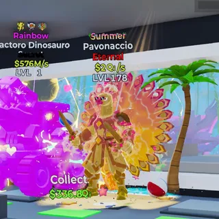 SUMMER PAVONACCIO 2QI/S LVL 178 FORTNITE STEAL THE BRAINROT