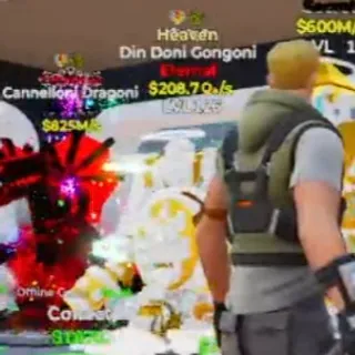 HEAVEN DIN DONI GONGONI FORTNITE STEAL THE BRAINROT