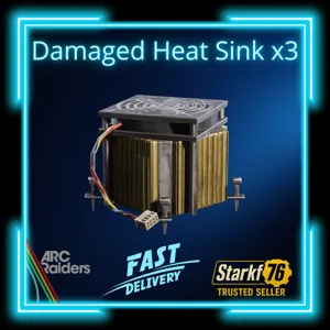 Damaged Heat Sink x3