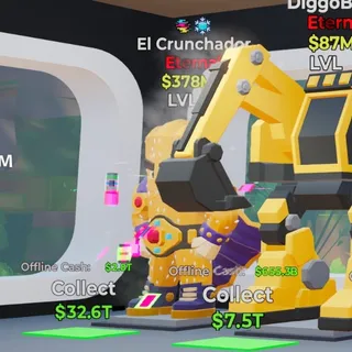 ETERNAL EL CRUNCHADOR 378M/s LVL 1 FORTNITE STEAL THE BRAINROT