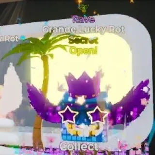 RAVE GRANDE LUCKY ROT FORTNITE STEAL THE BRAINROT