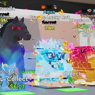 Aqua Grande Lucky Rot 3 Trait 18m Fortnite Steal the Brainrot