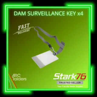 Dam Surveillance Key x4