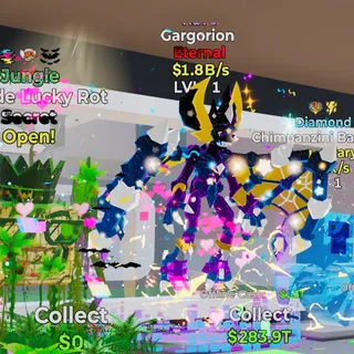RAVE GARGORION 1.8B/s LVL 1 FORTNITE STEAL THE BRAINROT