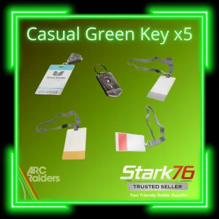 Green Key x5 (Random Pick)