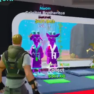 NEON CABRITOS BROTHERITOS STEAL THE BRAINROT FORTNITE