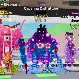 RAVE CAPANNA DISTRUTTORE STEAL THE BRAINROT FORTNITE