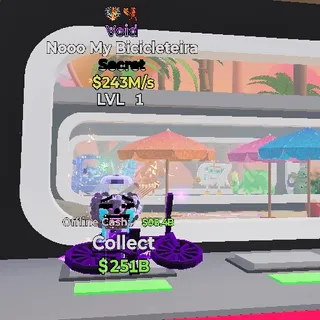 VOID NOOO MY BICICLETEIRA STEAL THE BRAINROT FORTNITE