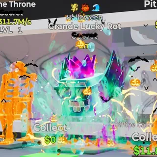 HALLOWEEN GRANDE LUCKY ROT 3 TRAITS FORTNITE STEAL THE BRAINROT