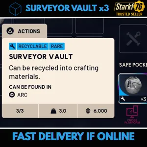 Surveyor Vault x3