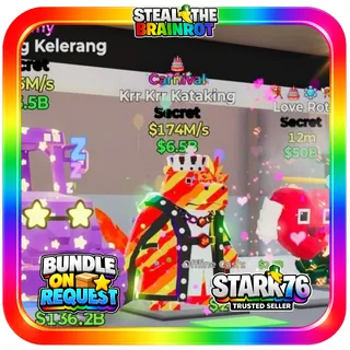 Carnival Krr Krr Kataking Secret Fortnite Steal The Brainrot