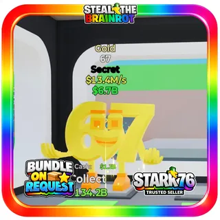 Gold 67 Secret Fortnite Steal The Brainrot