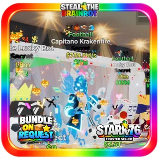 Football Capitano Krakenfire Secret Fortnite Steal The Brainrot