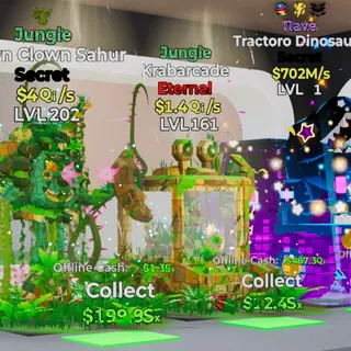 JUNGLE KRABARCADE FORTNITE STEAL THE BRAINROT