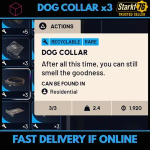Dog Collar x3