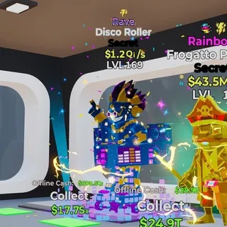 RAVE DISCO ROLLER 1.2Qi/s LVL 169 FORTNITE STEAL THE BRAINROT