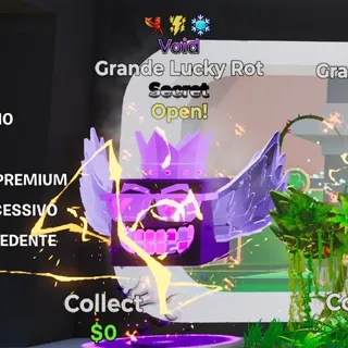 VOID GRANDE LUCKY ROT 3 TRAITS FORTNITE STEAL THE BRAINROT