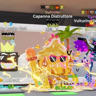 SUMMER CAPANNA DISTRUTTORE 1B/S LVL 1 5 TRAITS FORTNITE STEAL THE BRAINROT