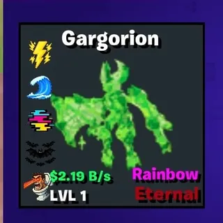 RAINBOW GARGORION 5 TRAITS 2.19B/s LVL 1 FORTNITE STEAL THE BRAINROT