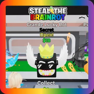 Fortnite Steal The Brainrot Grande Lucky Rot Secret 1B