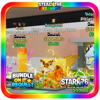 Chop Chop Chop Sahur Magical 124.5M/s Fortnite Steal The Brainrot