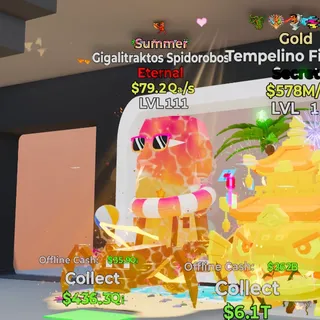 SUMMER GIGALITRAKTOS SPIDOROBOS STEAL THE BRAINROT FORTNITE