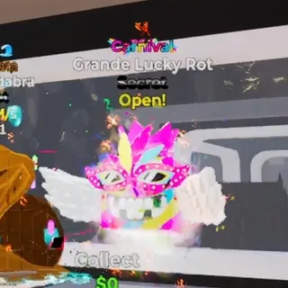 CARNIVAL GRANDE LUCKY ROT  STEAL THE BRAINROT FORTNITE