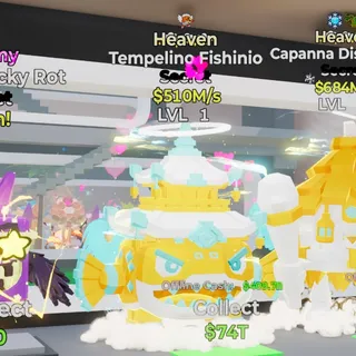Heaven Tempelino Fishinio 1 Trait 510M/s Steal the Brainrot Fortnite
