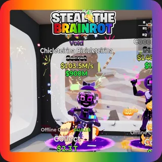 Fortnite Steal The Brainrot Void Chicleterina Bicicleterina Secret 103.5M/s