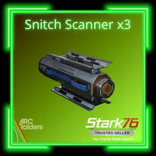 Snitch Scanner x3