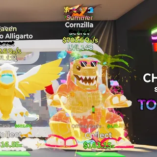 Summer Cornzilla 4 Trait Steal the Brainrot Fortnite