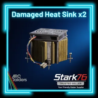 Damaged Heat Sink x2