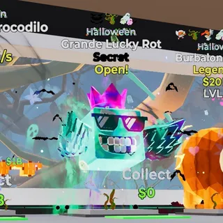 HALLOWEEN GRANDE LUCKY ROT FORTNITE STEAL THE BRAINROT