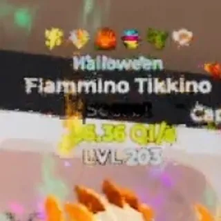 HALLOWEEN FLAMMINO TIKKINO