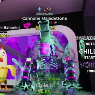 HALLOWEEN CANNONE MALEDETTONE FORTNITE STEAL THE BRAINROT
