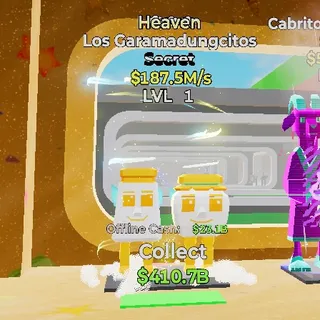 HEAVEN LOS GARAMADUNGCITOS STEAL THE BRAINROT FORTNITE