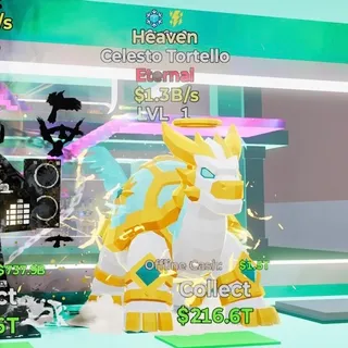 HEAVEN CELESTO TORTELLO 1.3B/s LVL 1 FORTNITE STEAL THE BRAINROT