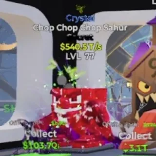 CRYSTAL CHOP CHOP CHOP SAHUR